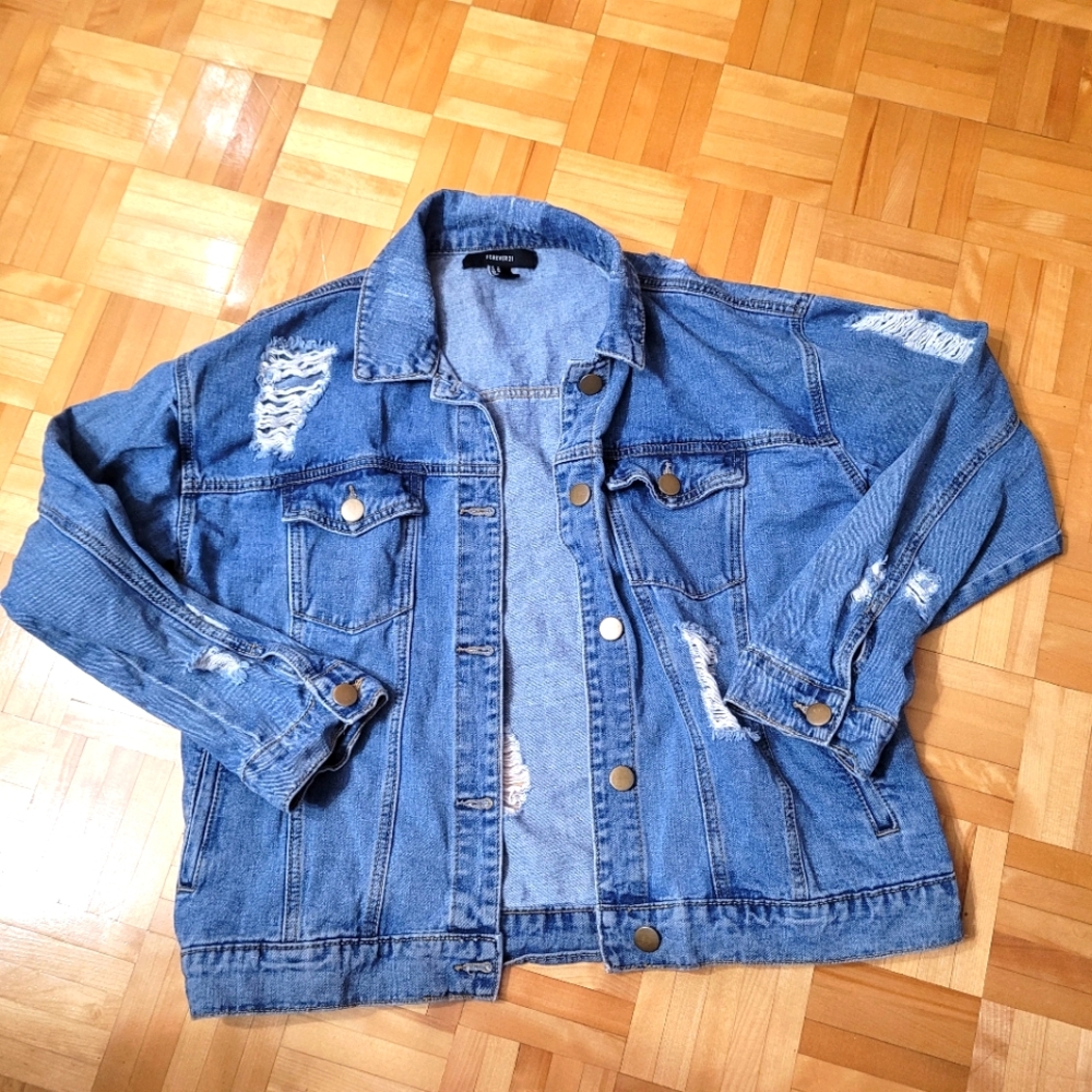 Unisex jeans jacket from forever 21
